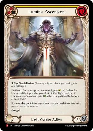 Image of Lumina Ascension [ASB026] (Armory Deck: Boltyn)