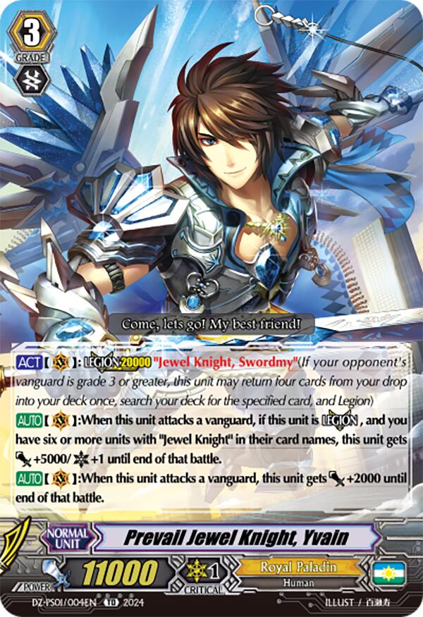 Image of Prevail Jewel Knight, Yvain (DZ-PS01/004EN) [Premium Deckset 