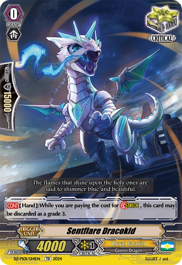 Image of Sentflare Dracokid (DZ-PS01/014EN) [Premium Deckset 