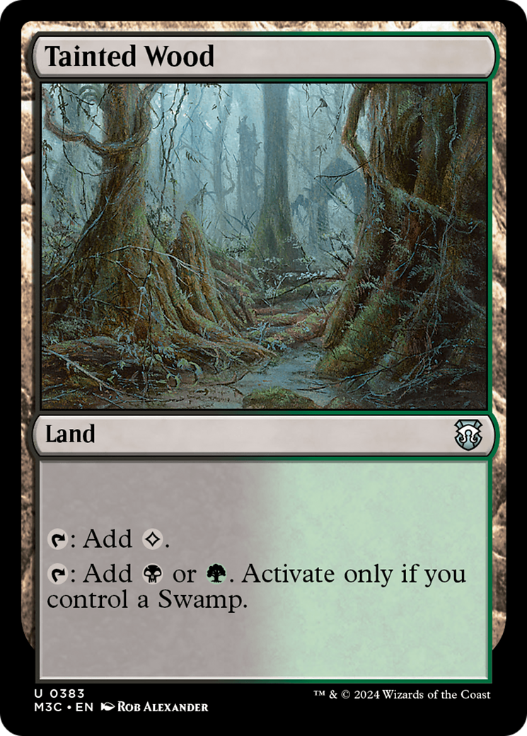 Image of Tainted Wood [Modern Horizons 3 Commander]