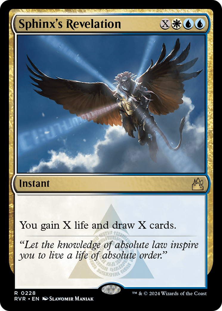 Image of Sphinx's Revelation [Ravnica Remastered]