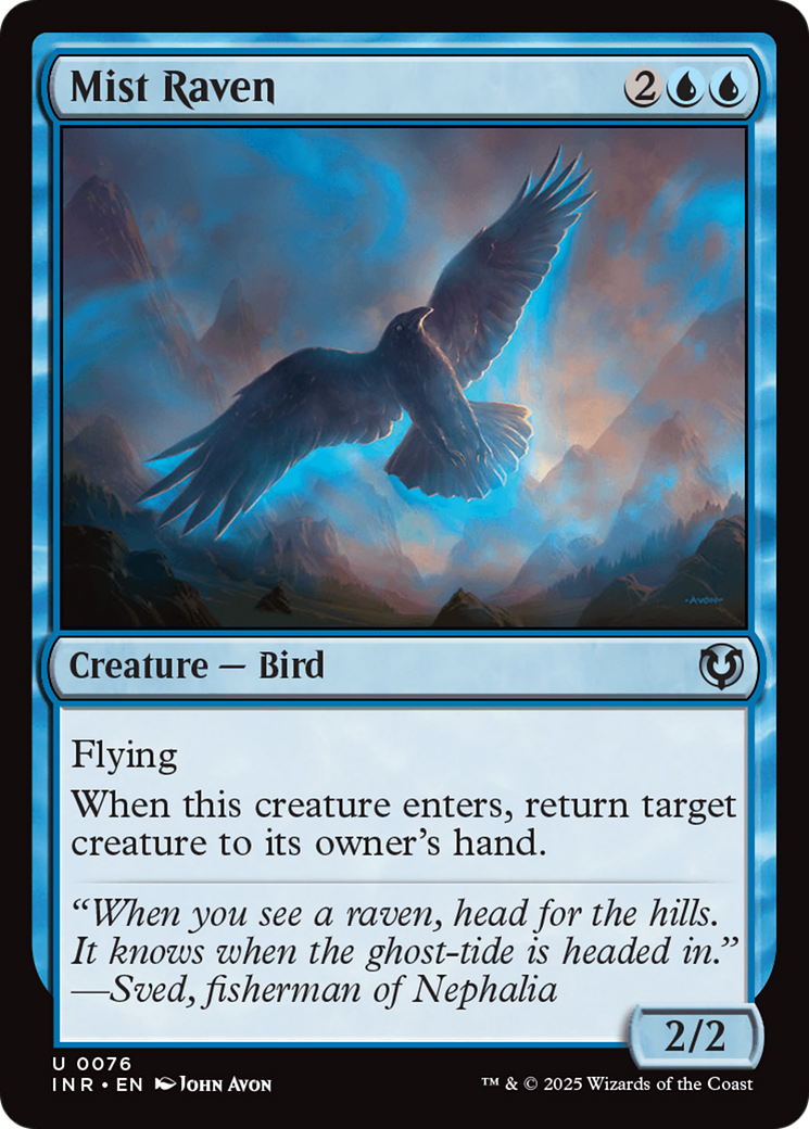 Image of Mist Raven [Innistrad Remastered]