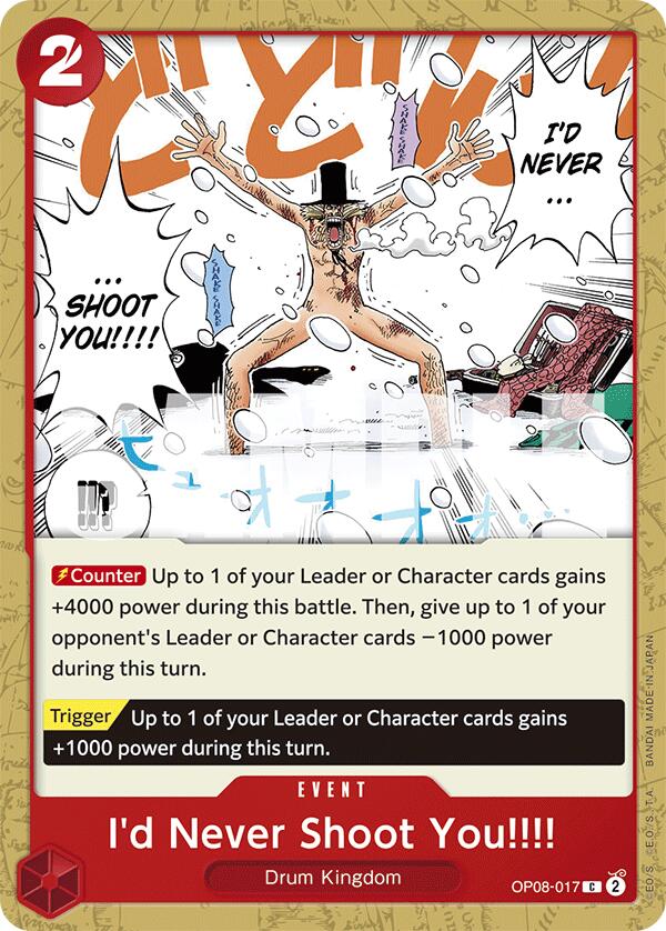 Image of I'd Never Shoot You!!!! [Two Legends]