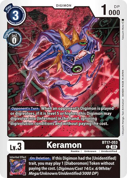 Image of Keramon [BT17-053] [Secret Crisis]