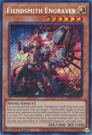 Image of Fiendsmith Engraver [INFO-EN017] Secret Rare