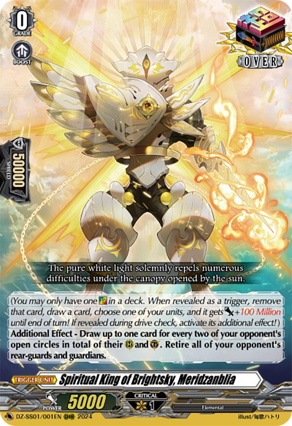 Image of Spiritual King of Brightsky, Meridzanblia (DZ-SS01/001EN) [Festival Booster 2024]