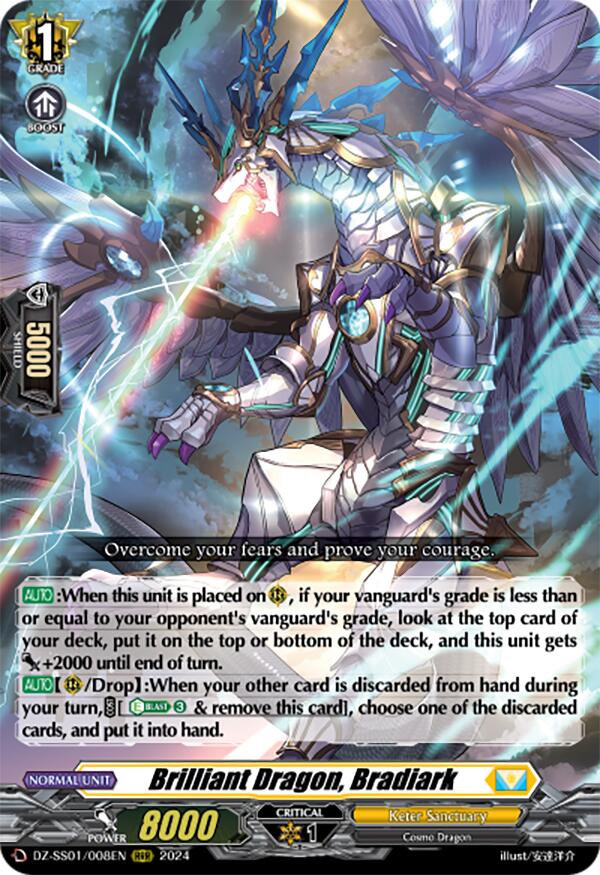 Image of Brilliant Dragon, Bradiark (DZ-SS01/008EN) [Festival Booster 2024]