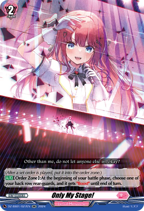 Image of Only My Stage! (DZ-SS01/027EN) [Festival Booster 2024]