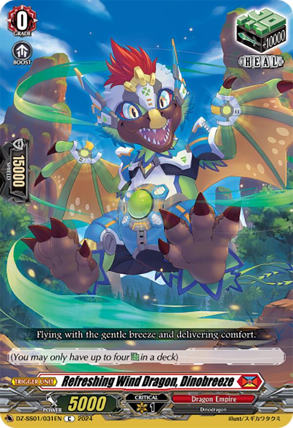 Image of Refreshing Wind Dragon, Dinobreeze (DZ-SS01/031EN) [Festival Booster 2024]