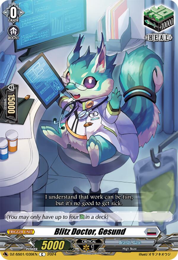 Image of Blitz Doctor, Gesund (DZ-SS01/039EN) [Festival Booster 2024]