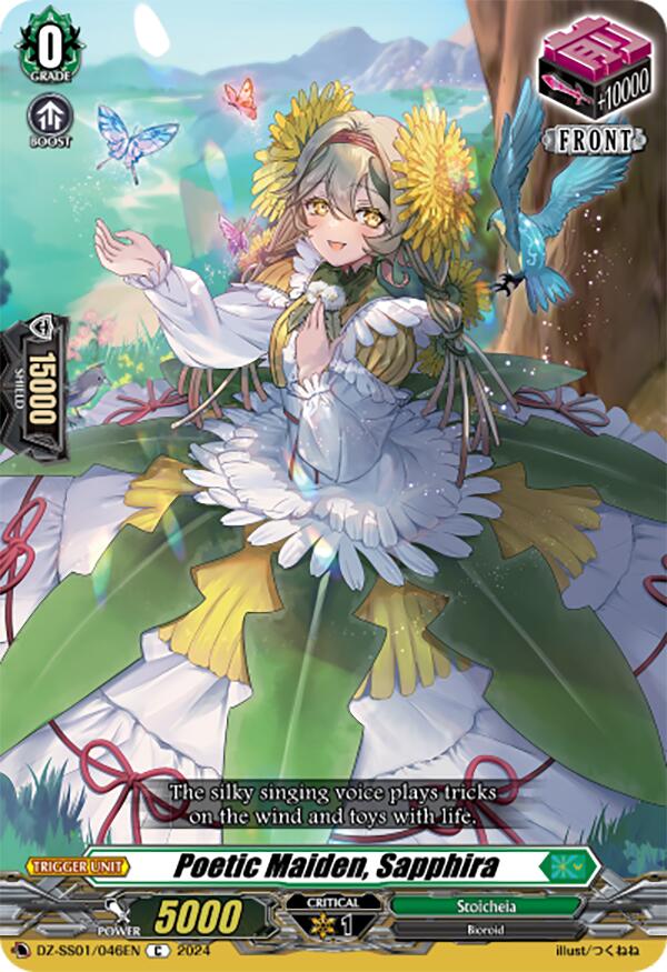 Image of Poetic Maiden, Sapphira (DZ-SS01/046EN) [Festival Booster 2024]