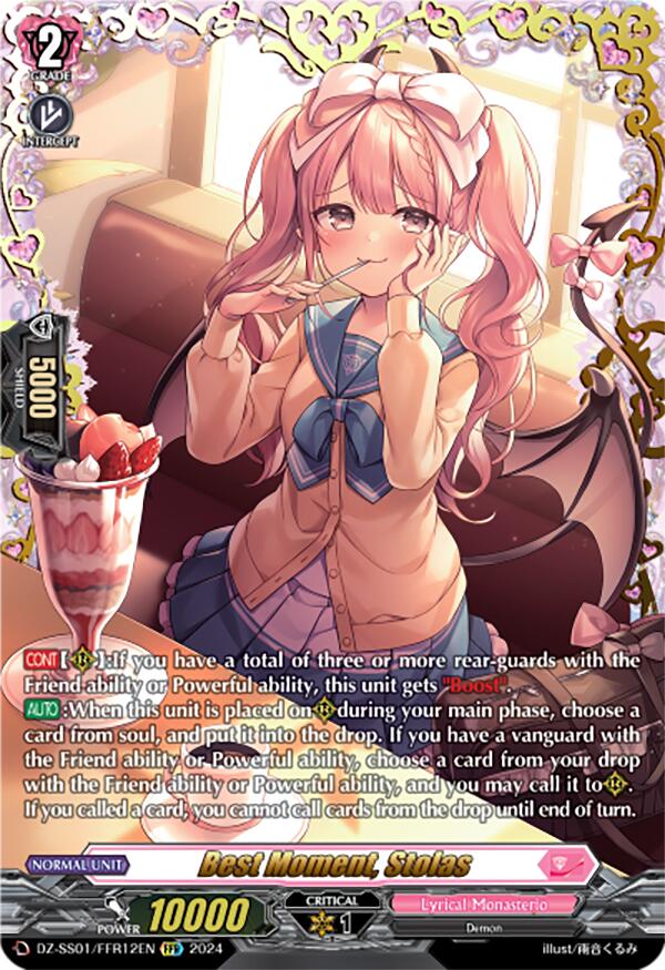 Image of Best Moment, Stolas (DZ-SS01/FFR12EN) [Festival Booster 2024]