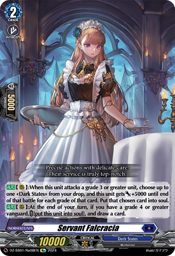 Image of Servant Falcracia (DZ-SS01/Re08EN) [Festival Booster 2024]