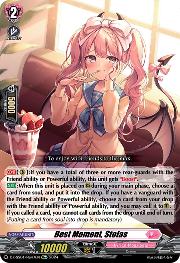Image of Best Moment, Stolas (DZ-SS01/Re47EN) [Festival Booster 2024]