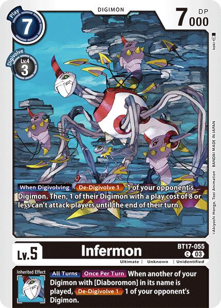 Image of Infermon [BT17-055] [Secret Crisis]
