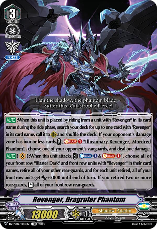 Image of Revenger, Dragruler Phantom (DZ-PS02/003EN) [Premium Deckset 