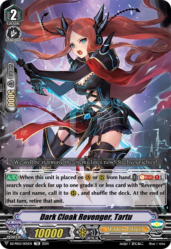 Image of Dark Cloak Revenger, Tartu (DZ-PS02/005EN) [Premium Deckset 