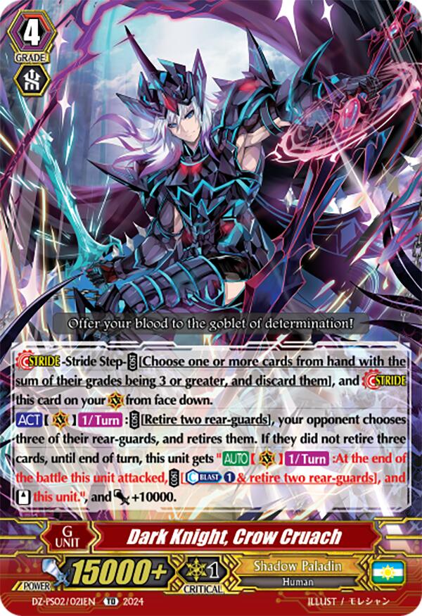 Image of Dark Knight, Crow Cruach (DZ-PS02/021EN) [Premium Deckset 