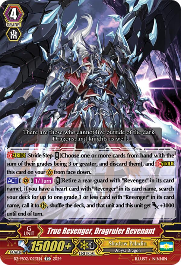 Image of True Revenger, Dragruler Revenant (DZ-PS02/023EN) [Premium Deckset 