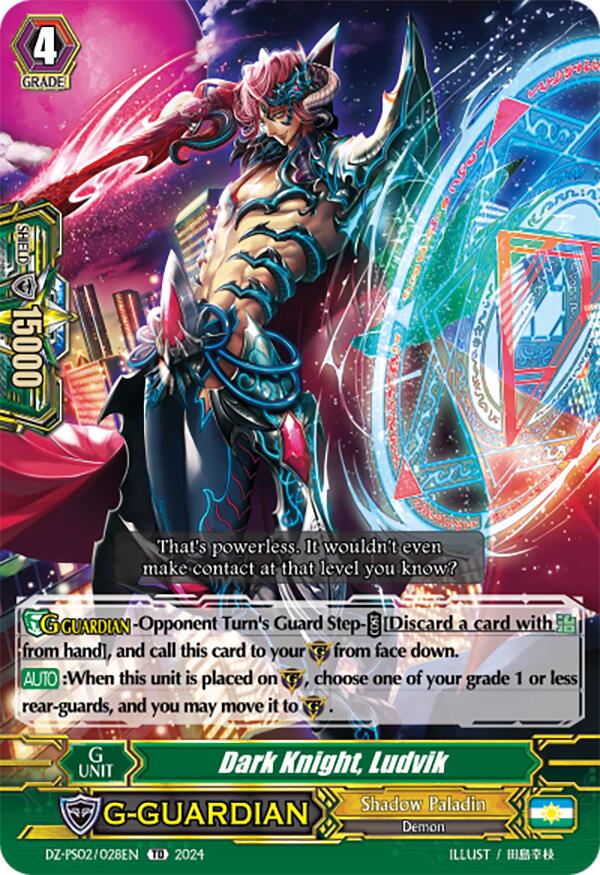 Image of Dark Knight, Ludvik (DZ-PS02/028EN) [Premium Deckset 