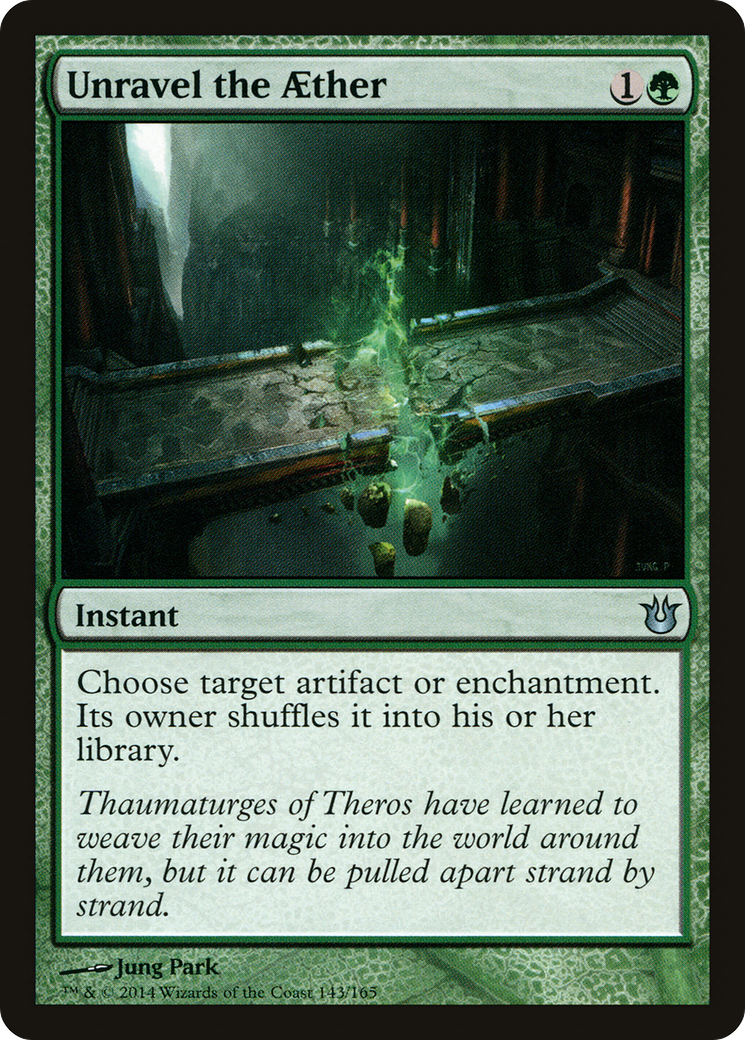 Image of Unravel the Aether [Born of the Gods]