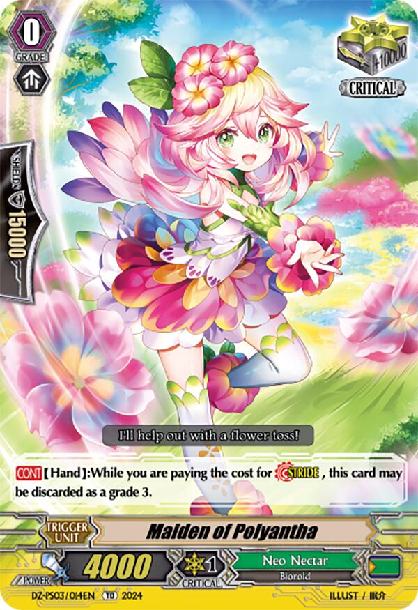 Image of Maiden of Polyantha (DZ-PS03/014EN) [Premium Deckset 