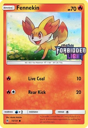 Image of Fennekin 015/131  - Holofoil SM Promos - Promo