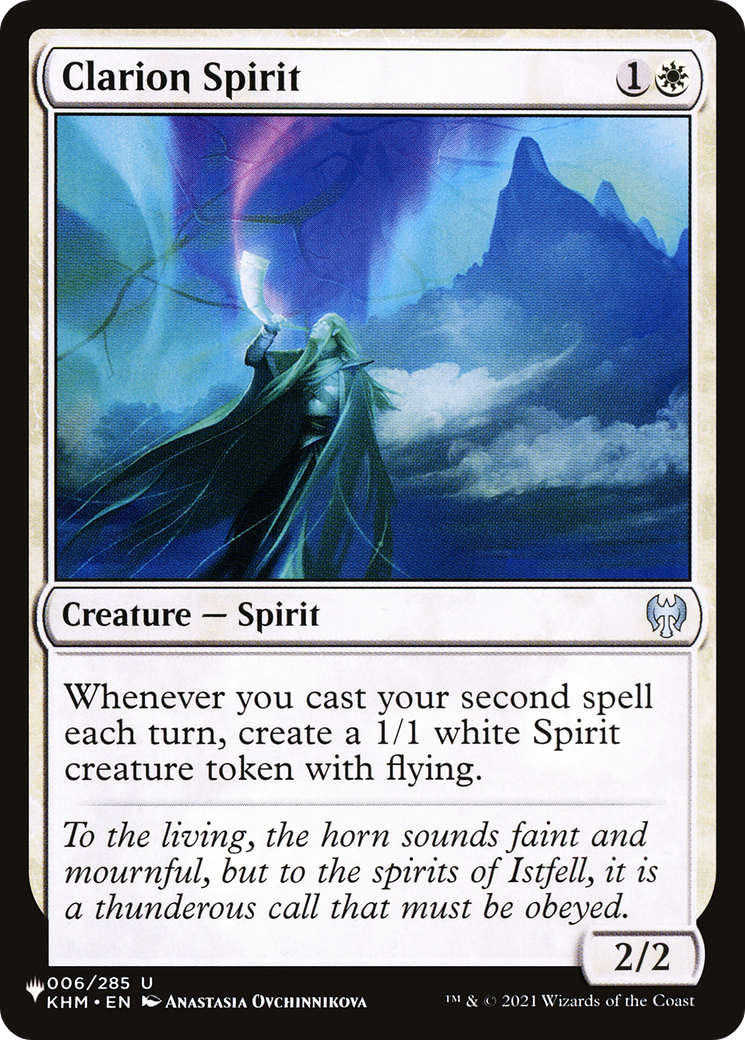 Image of Clarion Spirit [The List]