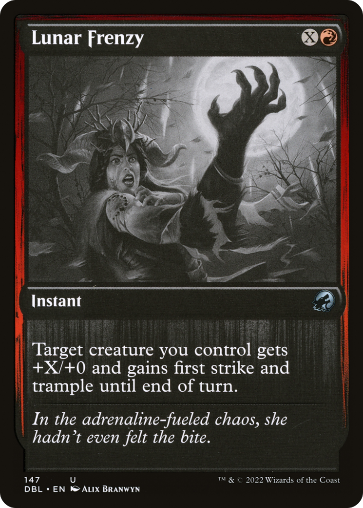 Image of Lunar Frenzy [Innistrad: Double Feature]