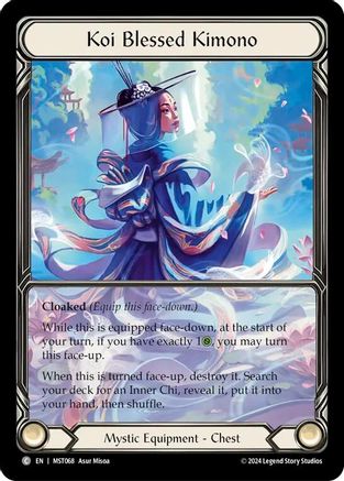 Image of Koi Blessed Kimono (Extended Art) [MST068] (Part the Mistveil)  Cold Foil