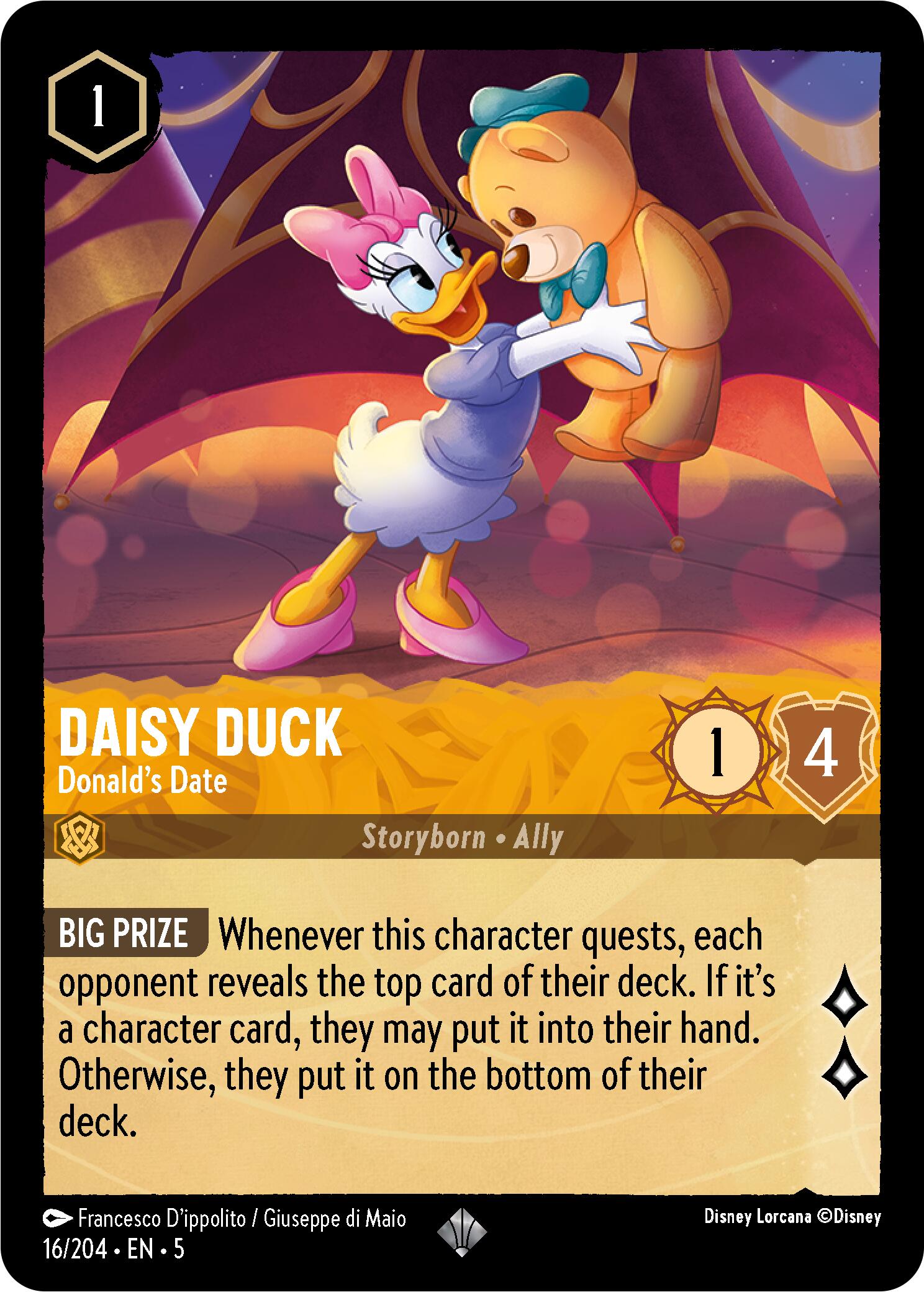 Image of Daisy Duck - Donald's Date (16/204) [Shimmering Skies]