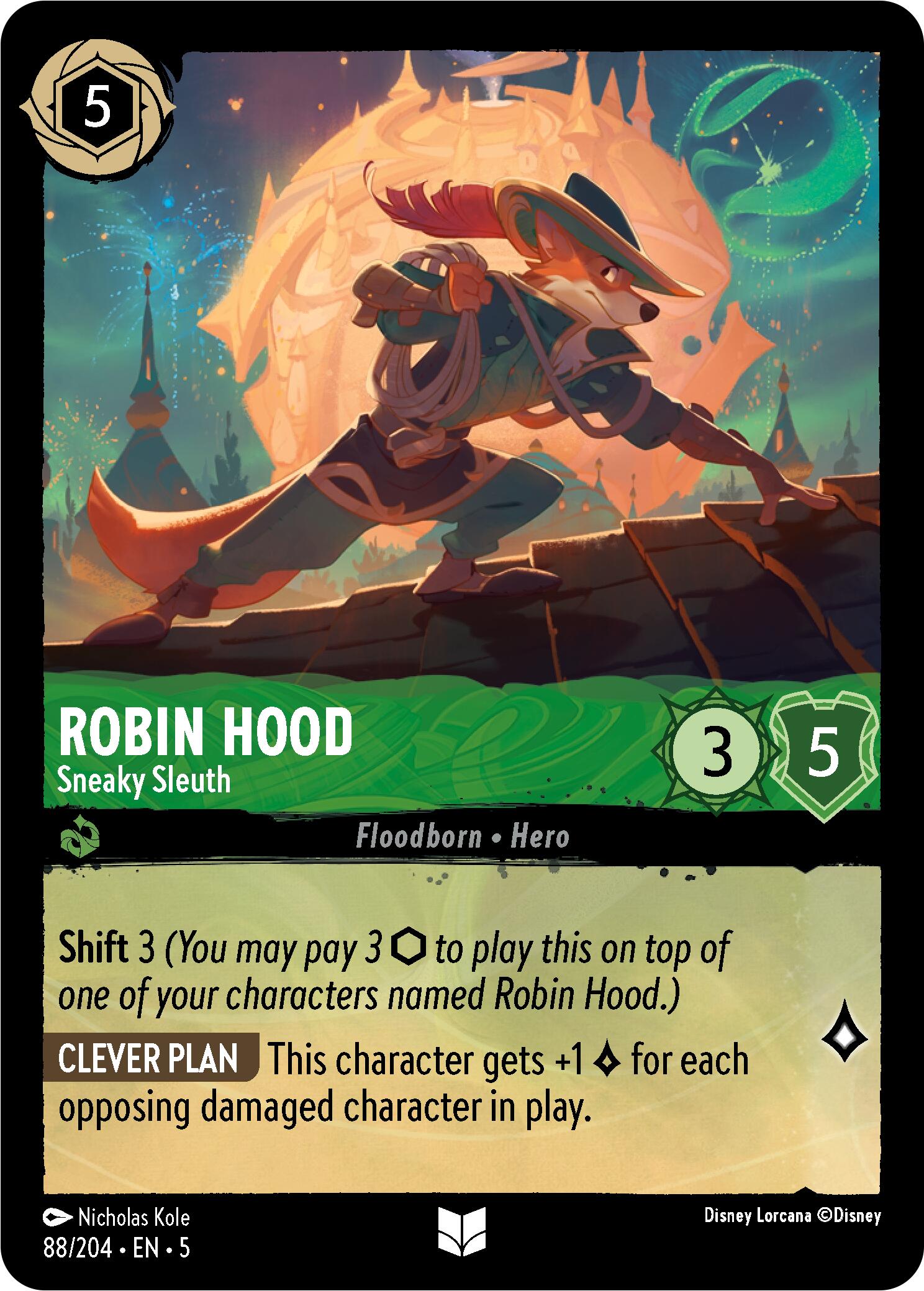 Image of Robin Hood - Sneaky Sleuth (88/204) [Shimmering Skies]
