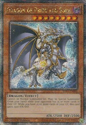 Image of Dragon of Pride and Soul (Quarter Century Secret Rare) [INFO-EN000] Quarter Century Secret Rare