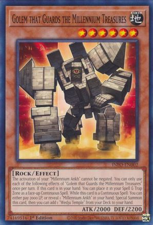 Image of Golem that Guards the Millennium Treasures [INFO-EN002] Common
