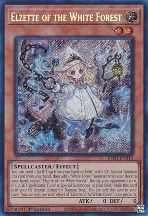 Image of Elzette of the White Forest [INFO-EN014] Secret Rare