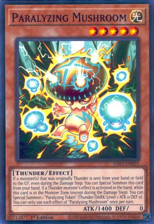 Image of Paralyzing Mushroom [INFO-EN025] Common