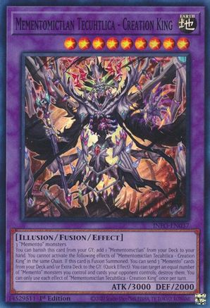 Image of Mementomictlan Tecuhtlica - Creation King [INFO-EN037] Super Rare