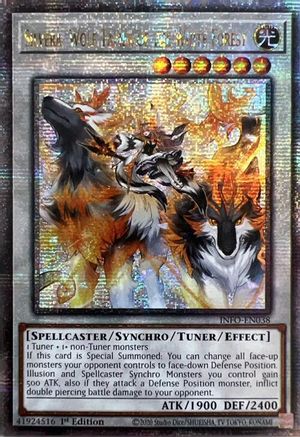 Image of Silvera, Wolf Tamer of the White Forest (Quarter Century Secret Rare) [INFO-EN038] Quarter Century Secret Rare