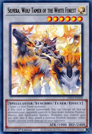 Image of Silvera, Wolf Tamer of the White Forest [INFO-EN038] Ultra Rare
