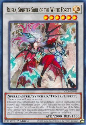 Image of Rciela, Sinister Soul of the White Forest [INFO-EN039] Ultra Rare