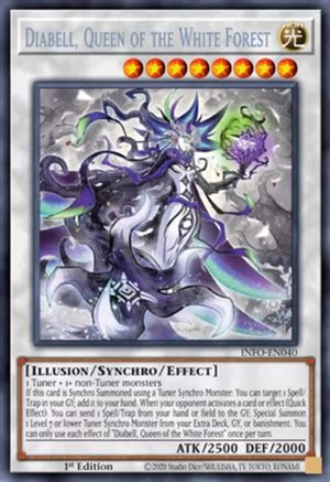 Image of Diabell, Queen of the White Forest [INFO-EN040] Secret Rare