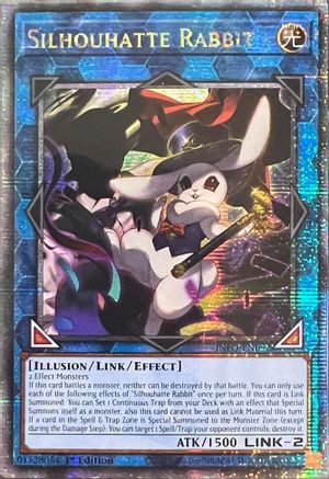 Image of Silhouhatte Rabbit (Quarter Century Secret Rare) [INFO-EN052] Quarter Century Secret Rare