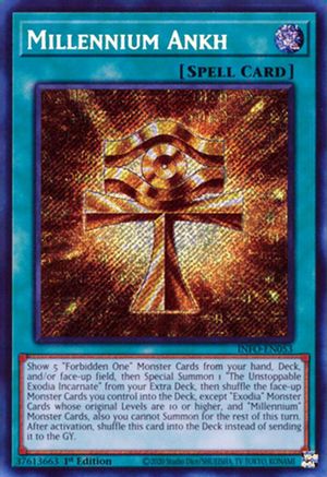 Image of Millennium Ankh [INFO-EN053] Secret Rare