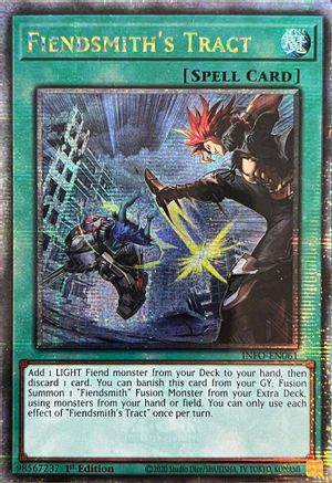 Image of Fiendsmith's Tract (Quarter Century Secret Rare) [INFO-EN061] Quarter Century Secret Rare