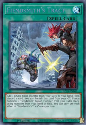 Image of Fiendsmith's Tract [INFO-EN061] Secret Rare
