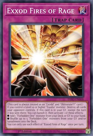 Image of Exxod Fires of Rage [INFO-EN068] Super Rare