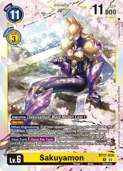 Image of Sakuyamon [BT17-038] [Secret Crisis]