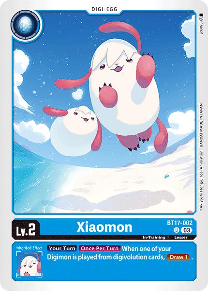 Image of Xiaomon [BT17-002] [Secret Crisis]