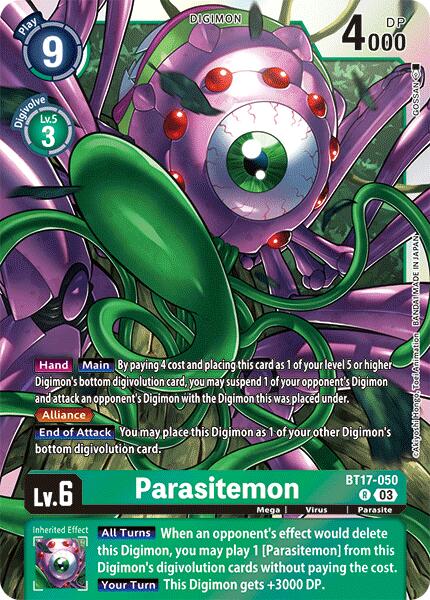 Image of Parasitemon [BT17-050] [Secret Crisis]