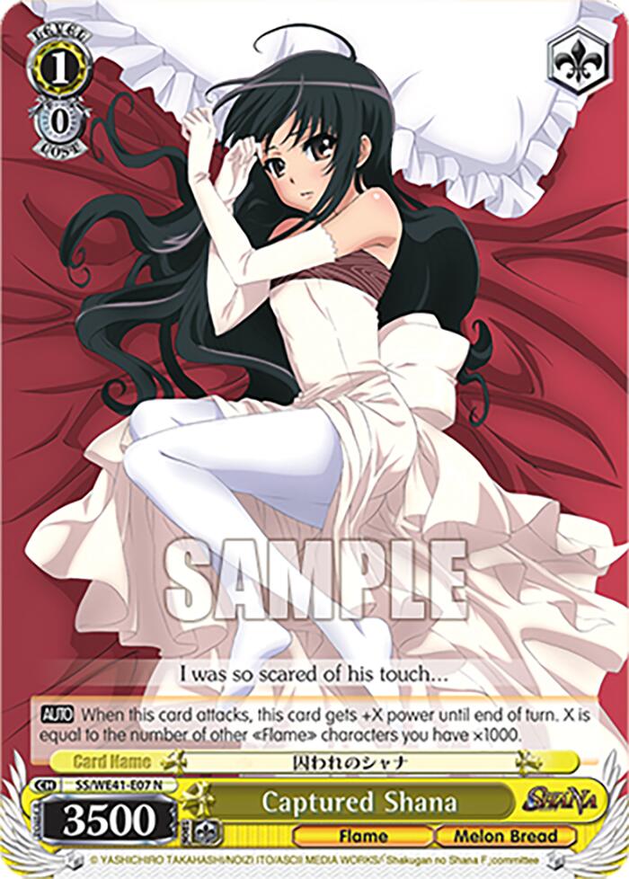Image of Captured Shana [Shakugan no Shana Premium Booster]